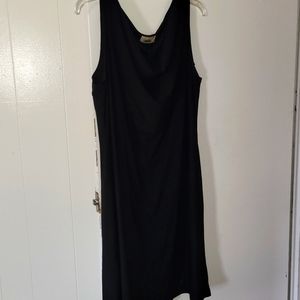 Black tank dress